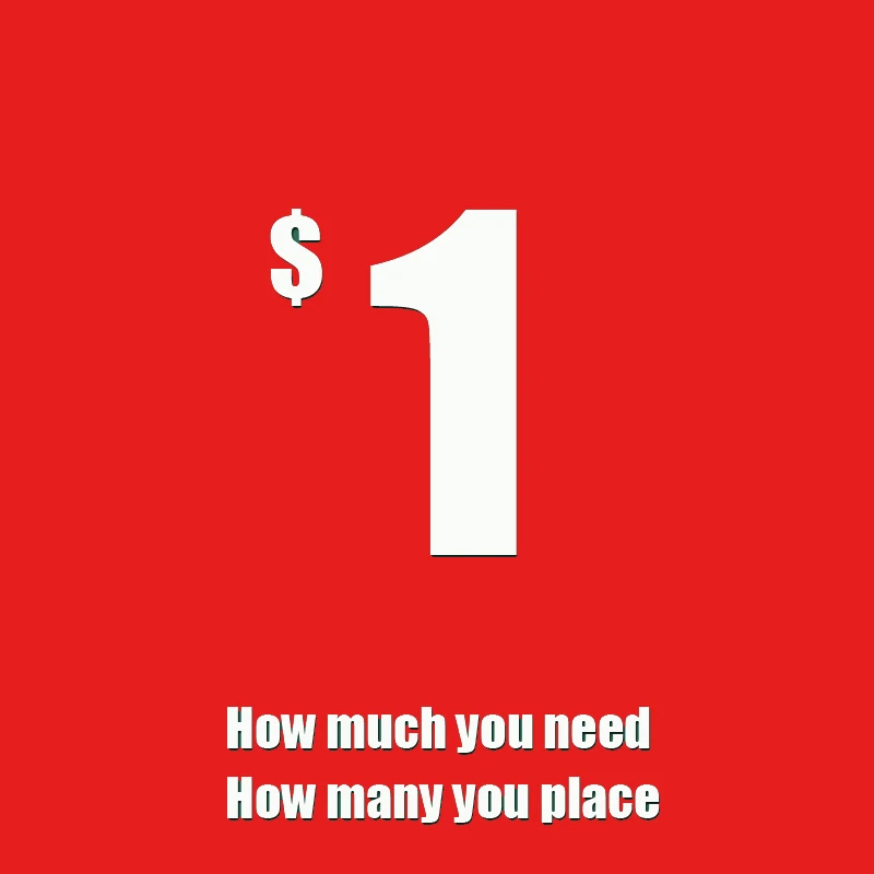 

Additional Pay on Your Order & Extra Fees & Shipping cost / Postage Difference