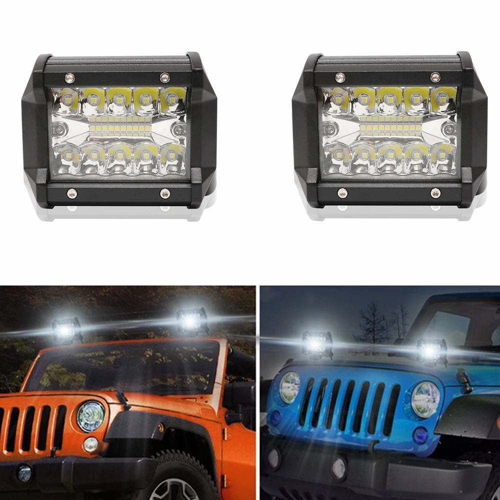 led work light 60W 12v fOR jEEPpg