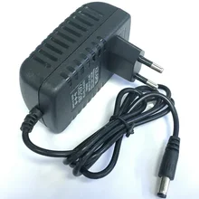Diske 12V2A AC 100 V-240 V адаптер преобразователя DC 12V 2A 2000mA источник питания с европейской вилкой 5,5mm x 2,1mm для Светодиодный CCTV для камеры видеонаблюдения