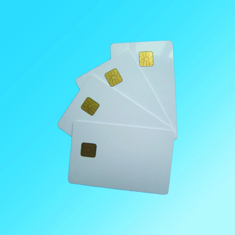

(10pcs/lot) ATMEL 24C02 Card 2k White Contact Smart Card Security Cards
