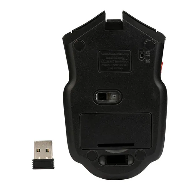 Высокая скорость 2,4 ГГц мини беспроводная оптическая игровая мышь и USB приемник для ПК ноутбука Бесшумная игровая мышь продвижение