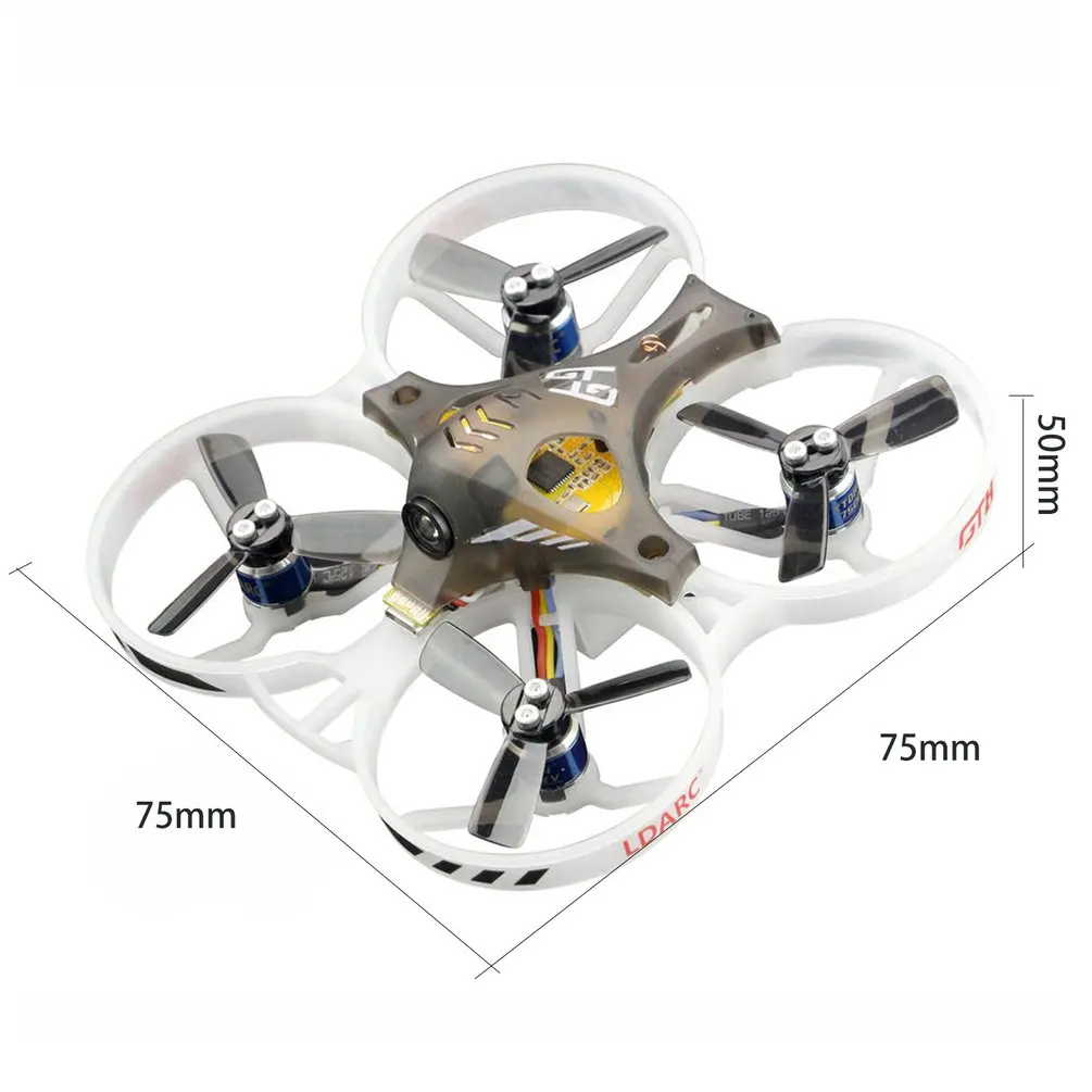 GT7 GT8 75 мм 87,6 мм 2S FPV мини Бесщеточный гоночный Квадрокоптер самолет с камерой Betaflight F3 800TVL 25mW VTX PNP RC модель игрушки