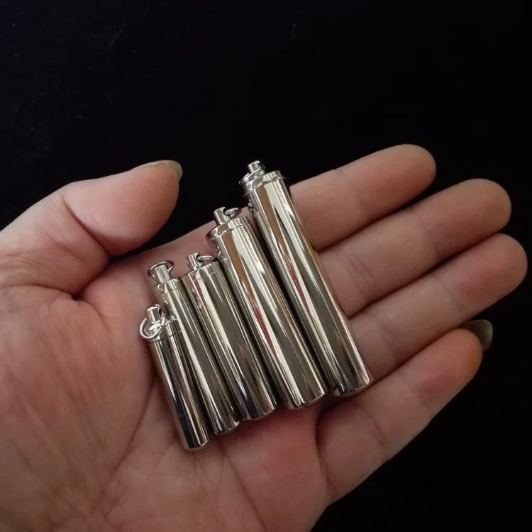 

Супер Мини герметичная стальная бутылка из нержавеющей стали, водонепроницаемый подвесной флакон для хранения духов