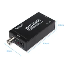 10 шт. HDMI к SDI конвертер Поддержка SD/HD-SDI/3G-SDI сигналы, показывающие hdmi2sdi hdmi к sdi