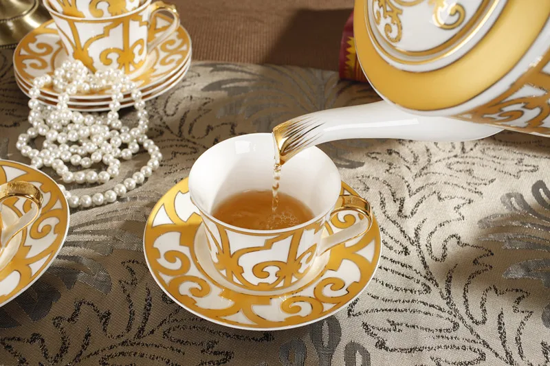 Ceram Кружка Мода Англия кофейная чашка блюдце набор чашка тарелка, из костяного фарфора керамика Высокое качество для домашнего отдыха