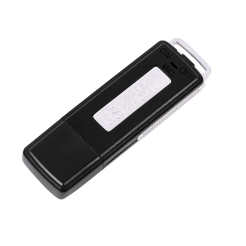 USB MEMORY STICK Portable Rechargeable 8GB 650Hr Digital Voice Recorder RECORD Pen Dictaphone black