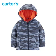 Carter s Autumn Winter Camouflage Hooded Baby Jacket Casual Warm Long Sleeve Baby Boy Coat CL218843