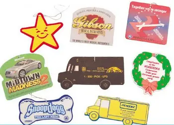

Free Shipping Via Fedex or DHL , Wholesale Paper Air Freshener , Hanging Paper Perfume