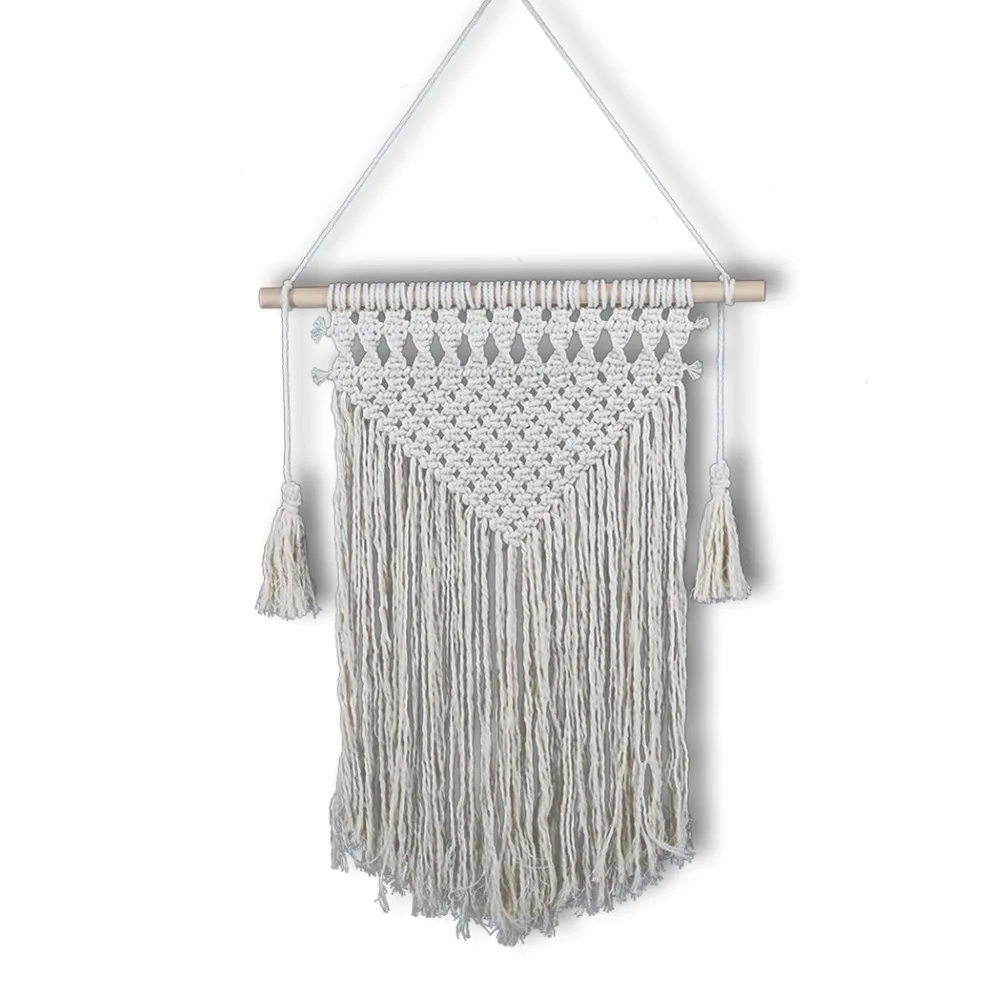 Handmade Hanging Tapestry Macrame Ceremony Backdrop Home Deco for