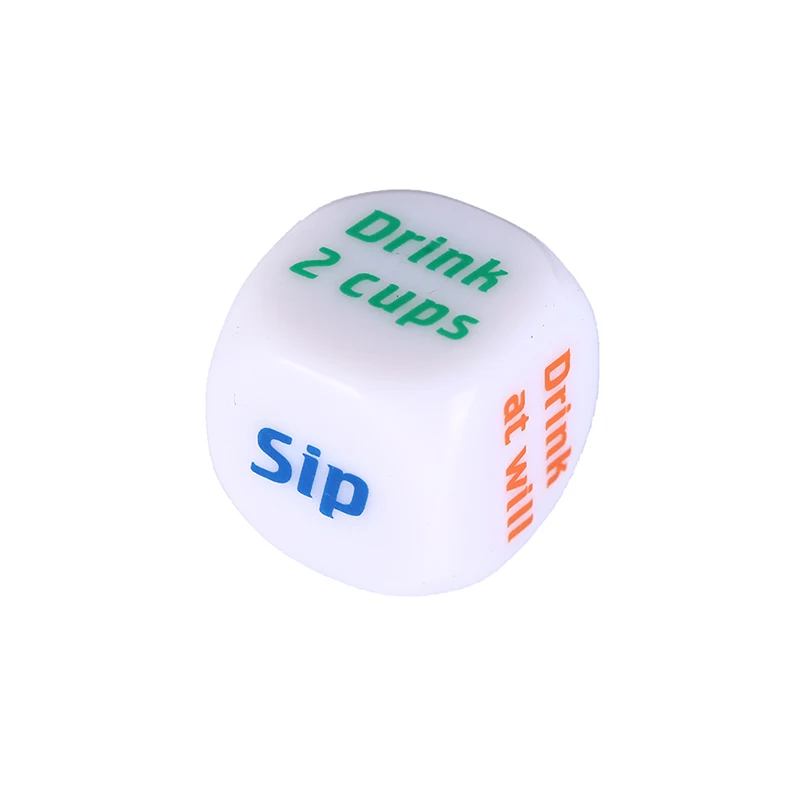 

1Pcs 20mm Drinking Wine Mora English Dice Gambling Game Toys Party Bar Adult Game Toys Lovers Bar Party Drink Fun Toys