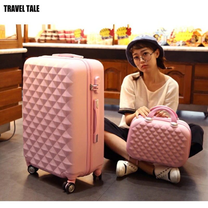 rolling travel suitcase