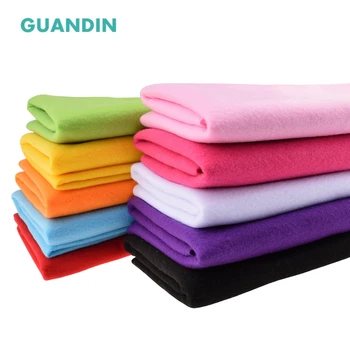 

GuanDin,Soft Felt Cloth/Polyester Nonwoven Fabric/Thickness 2mm/for DIY Sewing Toys,Crafts Dolls/1pcs in 1 pack/45cmx90cm
