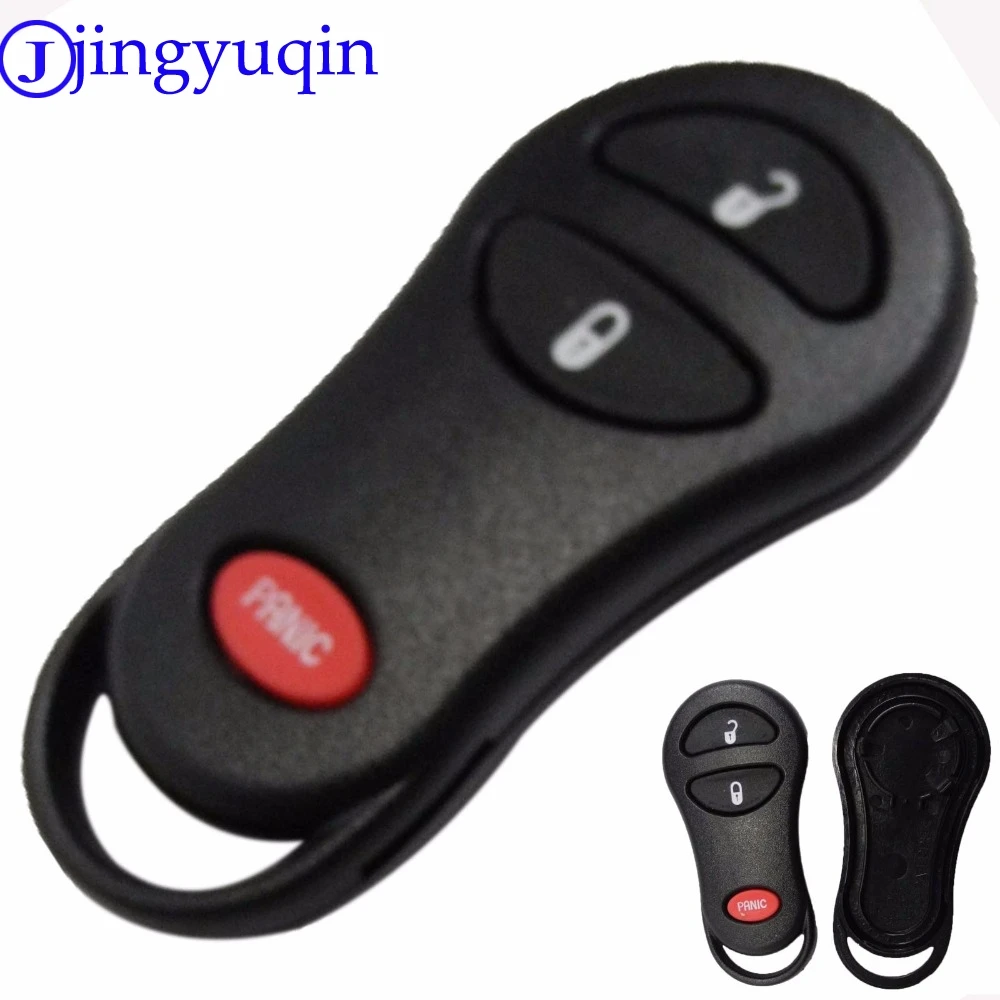 Чехол jingyuqin без ключа дистанционного для Chrysler Voyager PT Cruiser Dodge Ram Dakota Durango Jeep Cherokee 3