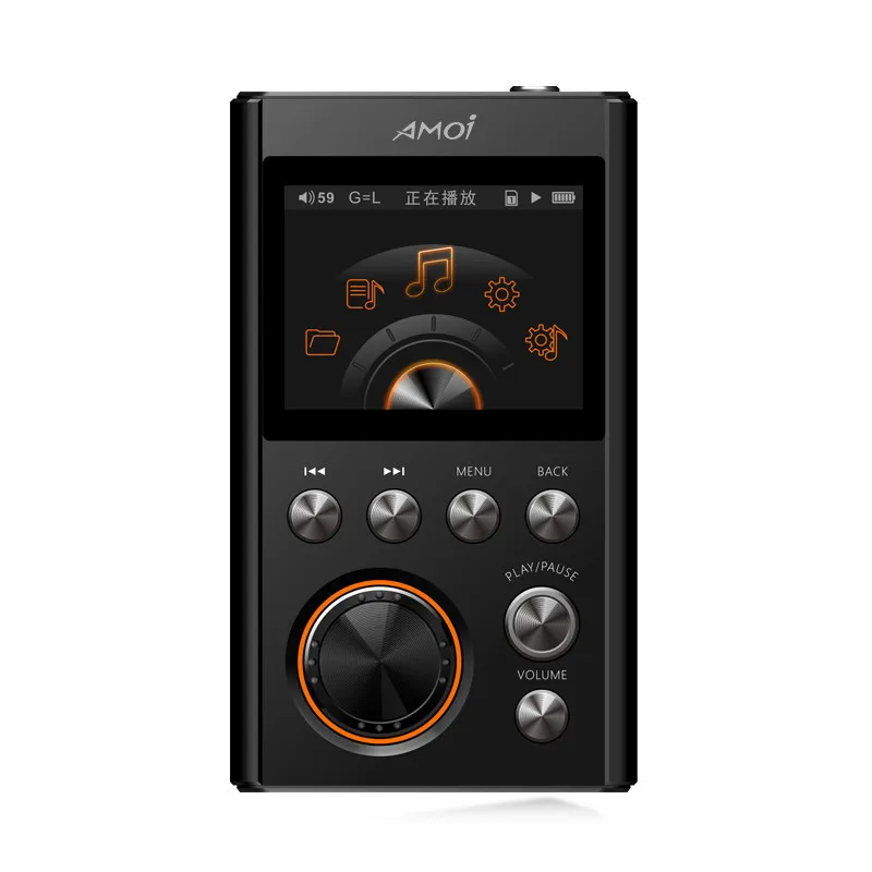 Мини mp3 плеер DSD64 8 Гб 16 24 бит/192 кГц HiFi MP3 музыкальный из цинкового сплава без потерь