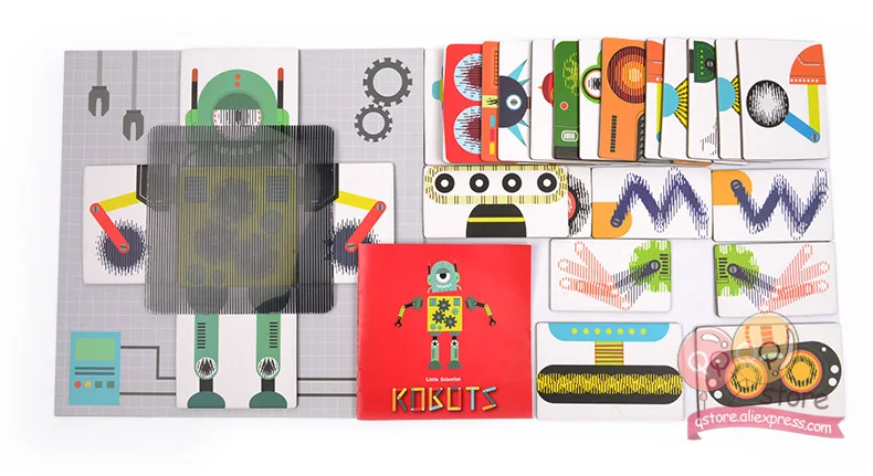 MiDeer фабрика удивительных снов, робот с решеткой, магнитное обучение по головоломкам, развивающие игрушки, подарок для детей 3 лет