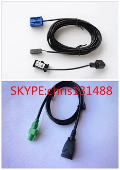 

Car Radio Micphone Mic Bluetooth Cable Aadaptor USB cable wire For BMW E90 X1 with BMW Professional 1sets free post