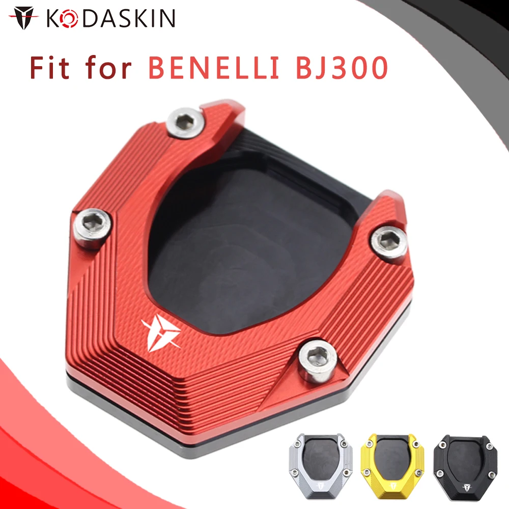 

KODASKIN Motorcycle CNC Aluminum Side Stand Enlarge for BENELLI BJ300