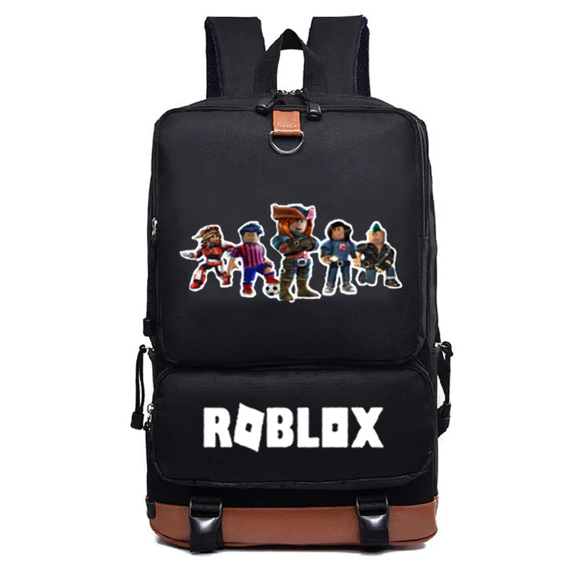 High Quality Game Roblox Backpack Multifunction Boys Girl Book Bags Kids Big Size School Bags
