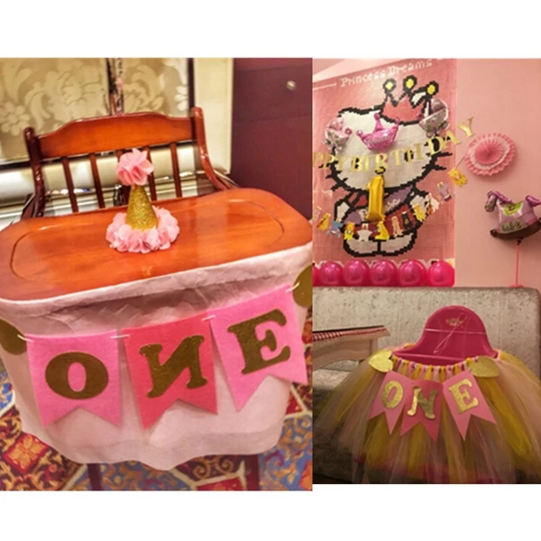 Boy-Girl-First-Birthday-Party-Baby-Chair-Flag-Banner-Pink-Blue-One-Year-Old-Birthday-Hanging (2)