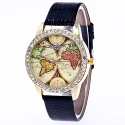 Zhoulianfa часы женские полукруглые сплайсинга циферблат Ретро дизайн Золотая рамка повседневные женские кварцевые часы с круглым циферблатом