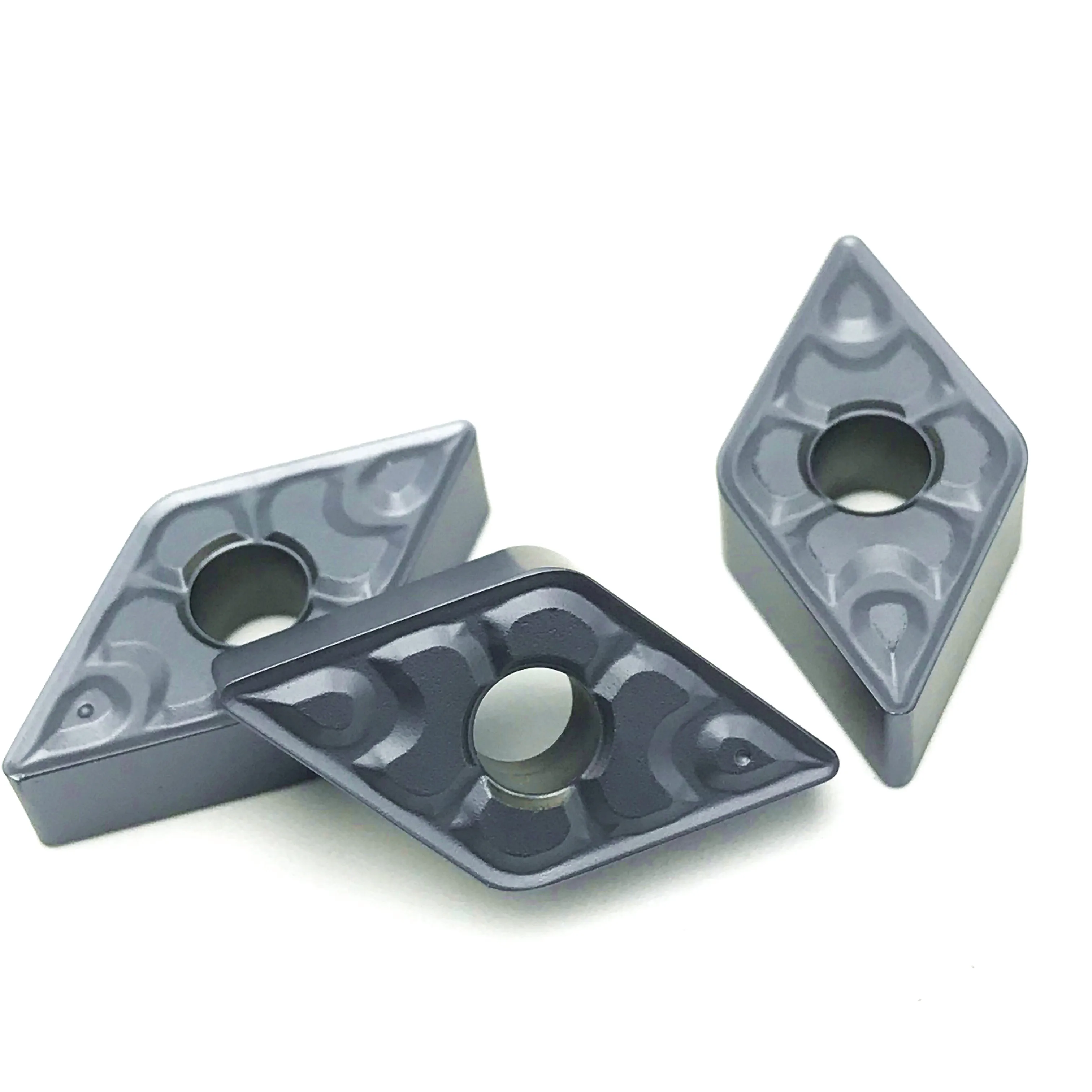 Shentesel 10Pcs DNMG431-TF//DNMG150404-TF IC907 Hard Alloy Steel Processing Carbide Inserts