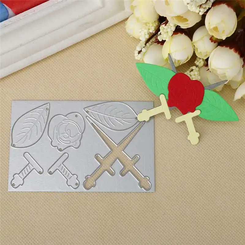1 Pc Merry Christmas Metal Cutting Dies Stencils Scrapbooking Embossing DIY Crafts Silver Carbon steel #2o30 (20)