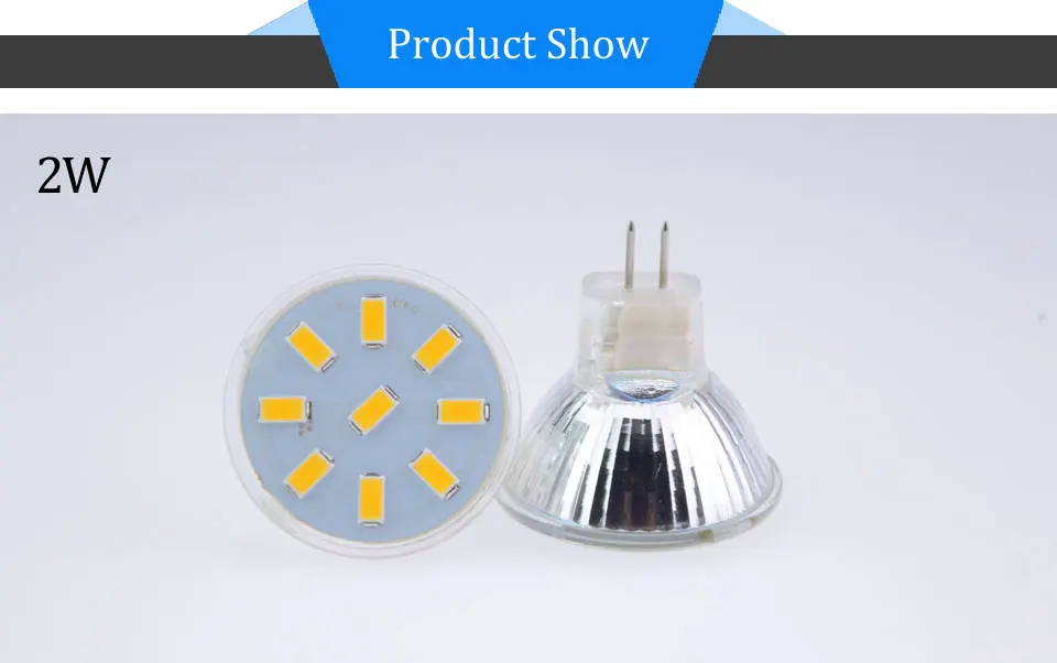 5W 3W 2W MR11 LED Bulb Lamparas Led Lamp GU4 Spotlight 5730SMD AC DC 10V-30V 12V For Home Decor Warm White Cold White 6PCS (10)
