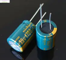 2015 Настоящее Прямых Продаж Общего Назначения Multi 10 ШТ. Япония Nichicon Pw Серии Конденсатор Фильтра 4700 мкФ 35 В 18*25 мм Бесплатная Доставка