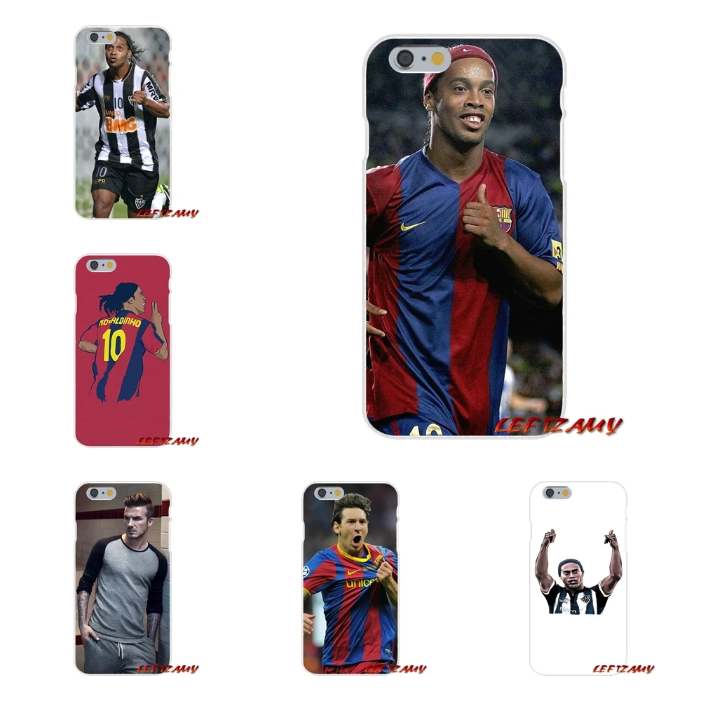 Аксессуары чехлы для телефонов модные футбола Ronaldinho huawei P8 P9 P10 Lite 2017 Honor 4C 5X 5C 6X mate 7