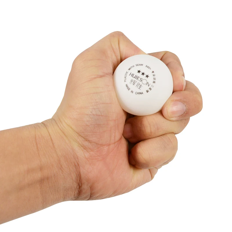 Huieson 50 قطعة/الحقيبة 40 + mm 3 نجمة تنس طاولة الكرة جديد المواد ABS البلاستيك بينغ بونغ لكرات تنس طاولة نادي التدريب