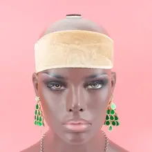 1 шт., Новое поступление, ручная работа, не скользящая головная повязка, Удерживайте свой парик, шляпу или шарф, комфортные ощущения, цвет бежевый