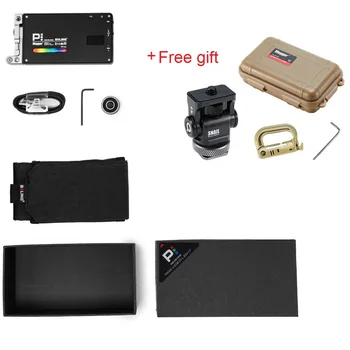 

Boling BL P1 RGB LED VIDEO LIGHT Full 0-360 Color CRI96+ With Lithium Battery 2930mAh for Studio Outdoor Photography Recording