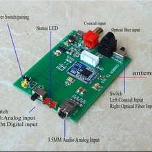 ATPX HD CSR8675 беспроводной адаптер Bluetooth 5,0 аудио передатчик Цифровой оптический Toslink SPDIF 3,5 мм аналоговый для ТВ STB гарнитура