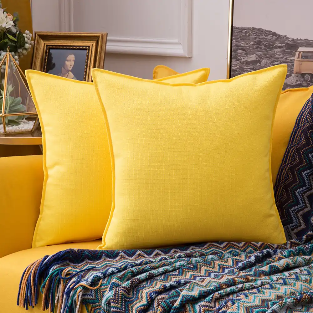 Decorative Outdoor Waterproof Pillow Cover Square Garden Cushion Outdoor Waterproof Pillow Cover