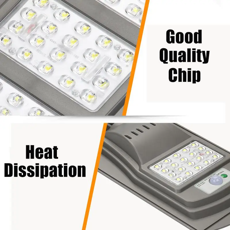 Durável à Prova Sensor de Estrada Sensor de Movimento Luz de Parede ao ar Ip65 Dwaterproof Água Led Solar Projector Livre Jardim Rua Caminho Lâmpada 20 w - 40 60 10 Lâmpadas solares