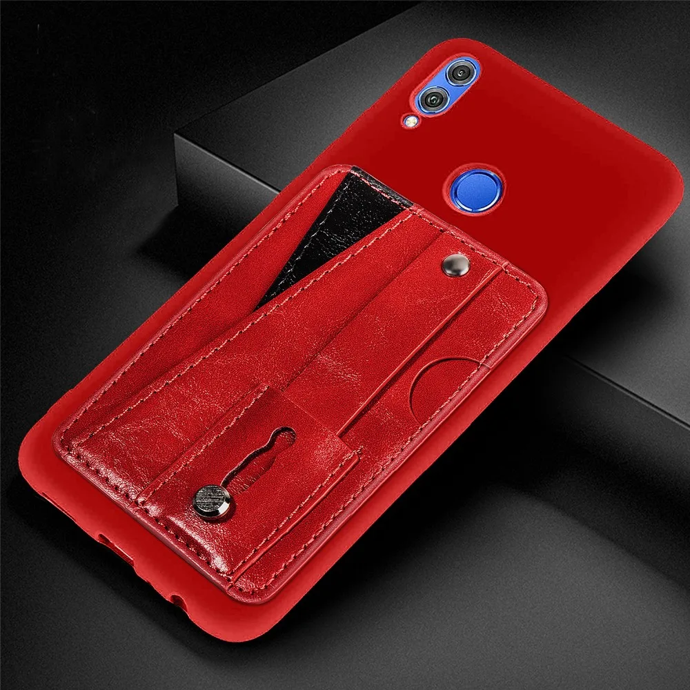 

Honor 8X Case Phone Cases Cover For Coque Huawei Honor 8X Case Leather Wallet Soft Back Phone Case On Honor 8X Cover Card Holder