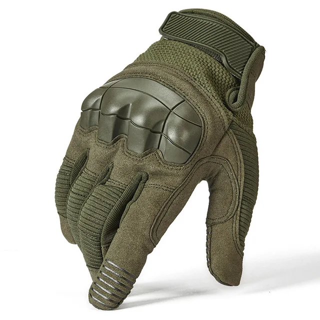 Refire gear, зимние военные тактические уличные спортивные перчатки, мужские походные перчатки на весь палец, защитные армейские перчатки - Цвет: Army Green