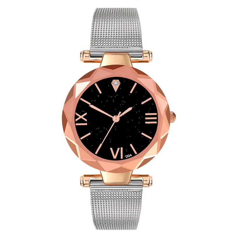 Montre Femme Top Brand Luxury Women Watches Stainless Steel Quartz Wrist Watch Ladies clock women and bracelet clock Female D27 (5)