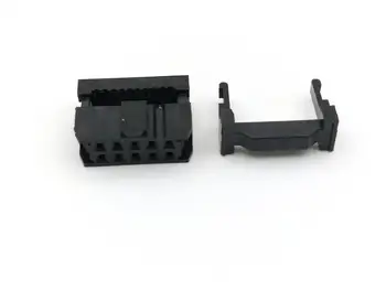 

100pcs IDC Socket FC-10P 2.54mm IDC connector 10 pin Cable Socket 10P 2X5P IDC adapter