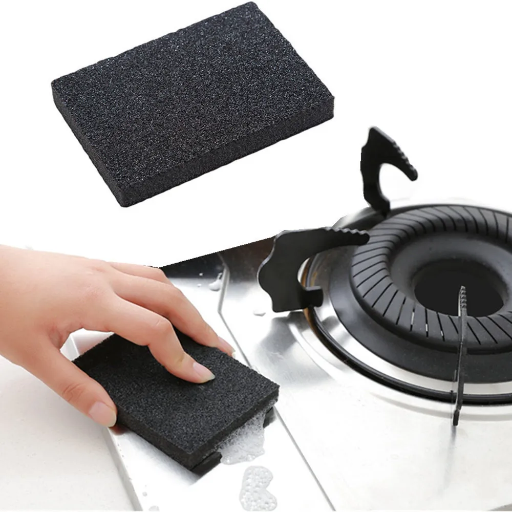 

Kitchen Nano Emery Magic Clean Rub black Pot Rust Focal Stains Sponge Removing Kit practical Kitchen Pan table Cleaning tool hot