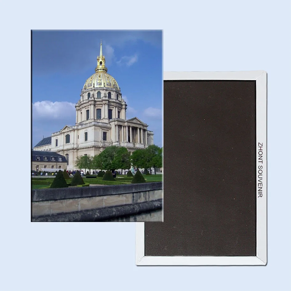 

Free Shipping over $12,Paris Les Invalides Napoleon's tomb Fridge Magnet 5499 Tourism Souvenir