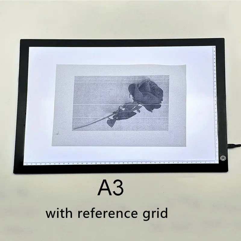 LE003 Digital Graphic Tablet A4 Led Painting Tracing Board Copy Pad Panel Drawing Artist Portable Ultrathin Light Box Drawing Board A3_