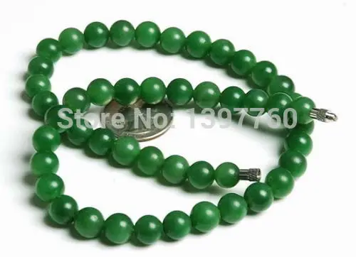 

Miss charm Jew.216 green hetian jade necklace
