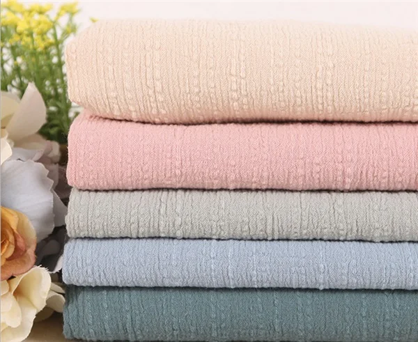 

100% Cotton imitation bamboo cotton fabric for shirt and cloth lining