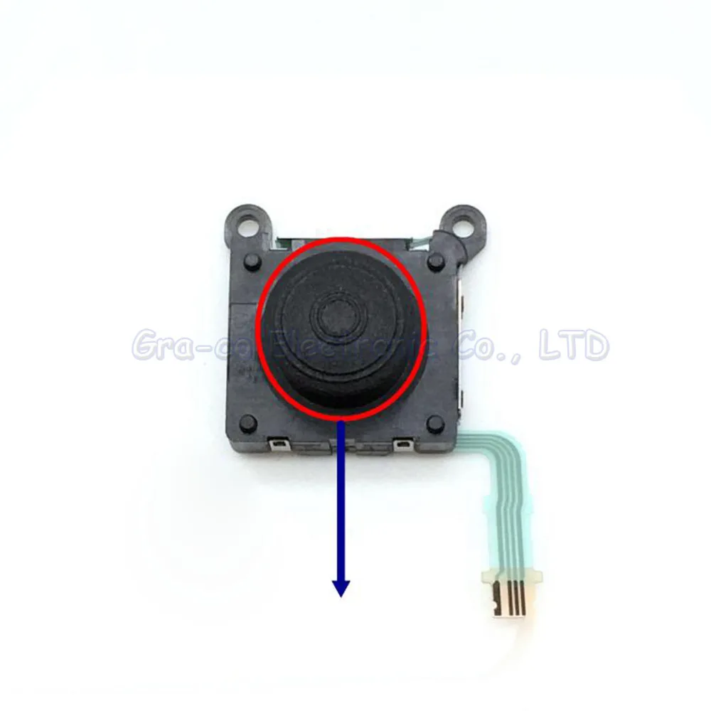 2pcs Left Right 3D Joystick Replacement For PS Vita PSV 2000 PSV2000in