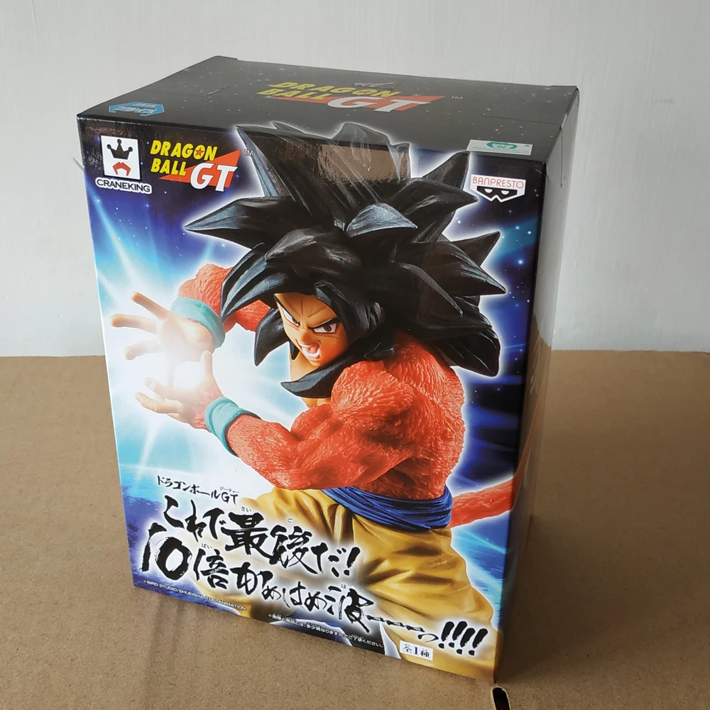 Banpresto Коллекционная Фигурка-Super Saiyan 4 Son Goku Ten Times Kamehameha из "Жемчуг дракона gt"