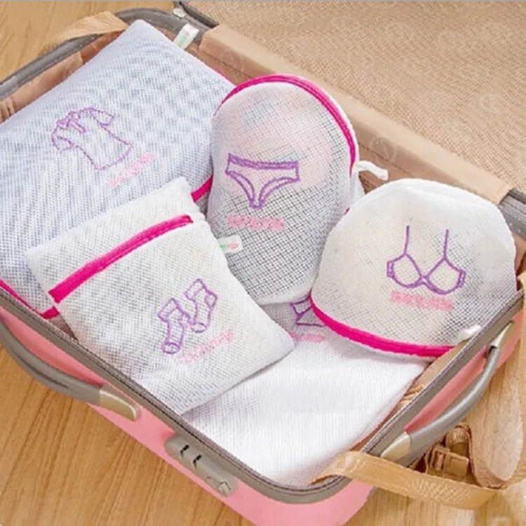 

Microfiber Women Protecting Mesh washing Bag Shirt Sock Underwear Washing Lingerie Bag