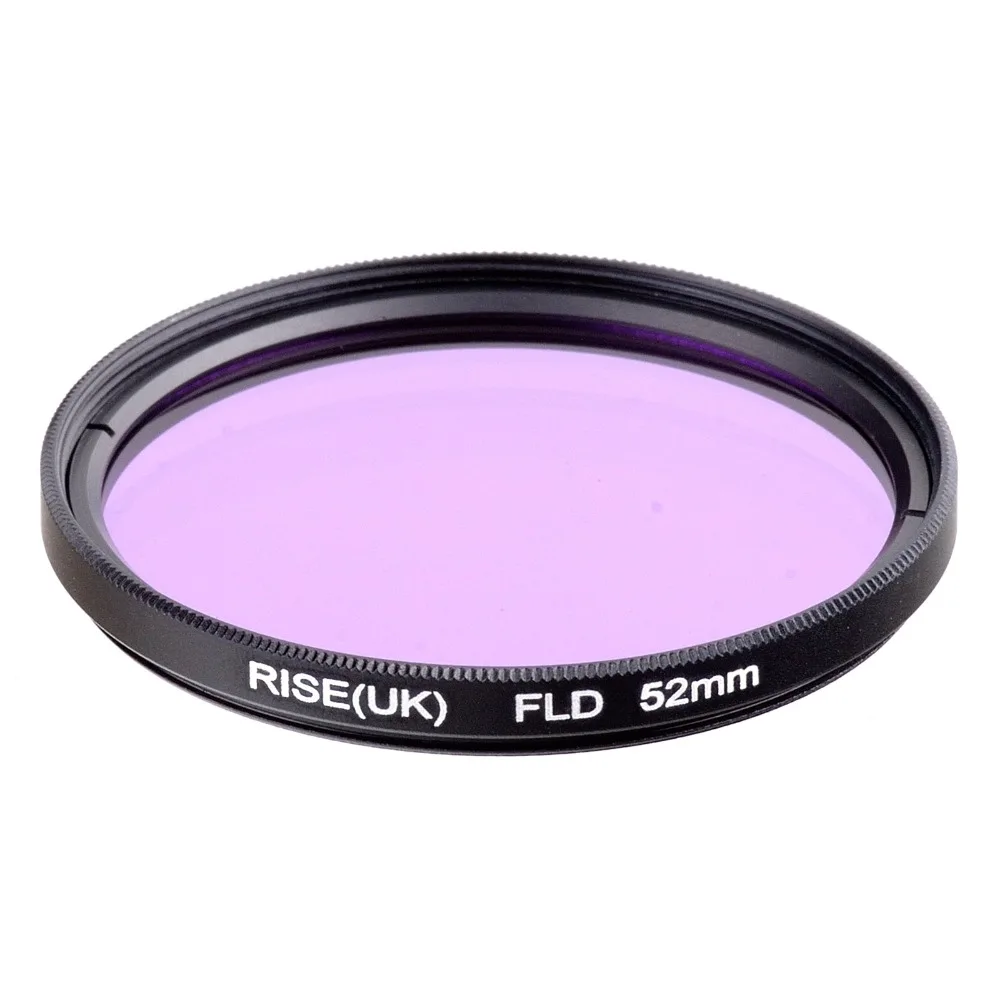 

RISE(UK) New 52mm FLD Lens Filter For Nikon Canon sony DLSR camera filter free shipping
