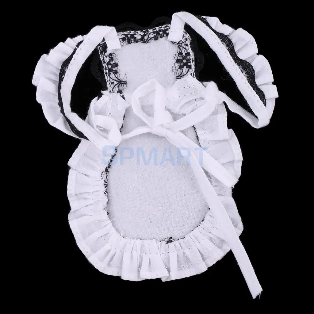 1/6 Scale Female Maid Servant Girl Apron Woman Clothes for 12 inch Action Figures DIY Doll Accessories