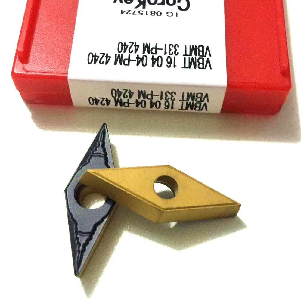 

turning insert VBMT1604 VBMT16048 PM 1025/1030/4240 carbide inserts turning tool metal lathe tools CNC lathe parts Hard Alloy